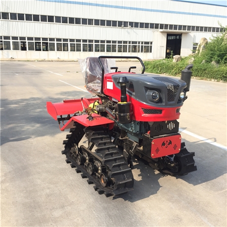 25马力新款小型履带旋耕机 25马力乘坐式水田专用旋耕 25马力乘坐式开沟耕地机