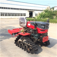 25马力水田作业视频 水田两用微耕机 山东旱地水田大棚耕地机