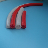 供应耐高温硅胶编织管、 食品级硅胶软管、生物制药输送管