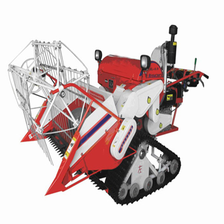 自动水稻收割机 全自动履带式水稻收割机 农田使用