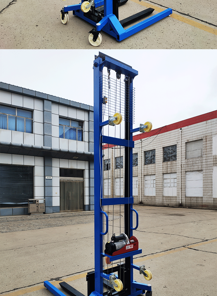 捷越3米升高电动升砖机工地用上砖机电动升砖机生产厂家