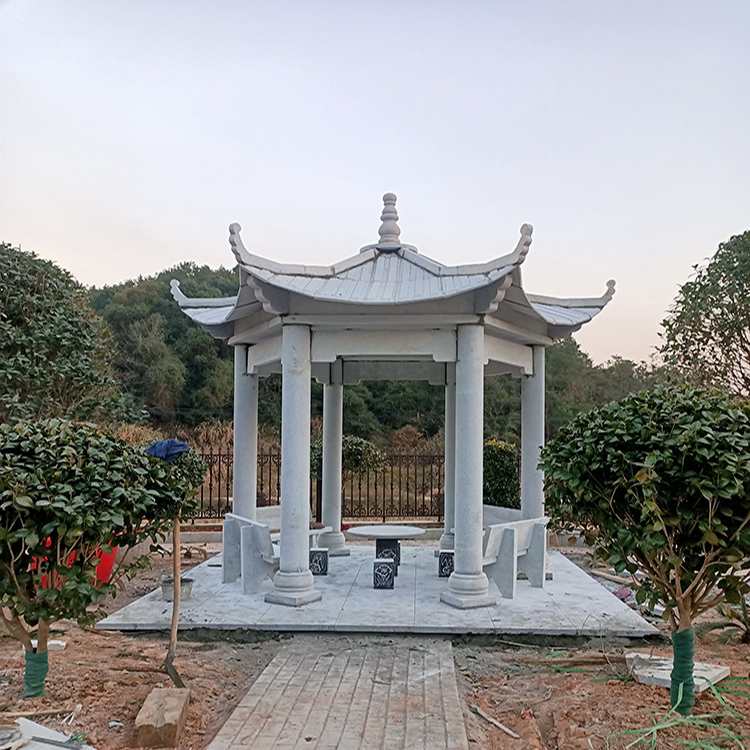 学校,寺院等,户外休闲场所造型 :四角凉亭,六角亭子,六角双层亭子