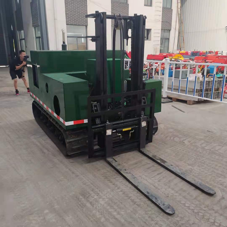 小型全液压履带叉车 果园农用履带运输叉车 液压履带叉车厂家