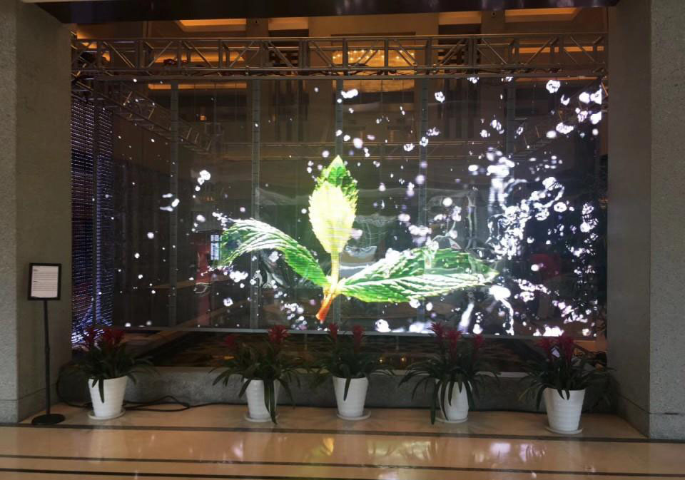 山东临沂led透明屏冰屏厂家直售