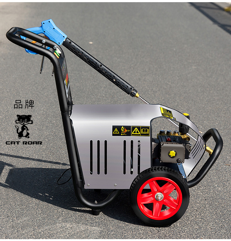 超高压水泵220v380v超高压商用清洗机洗车场专用超高压洗车机洗车