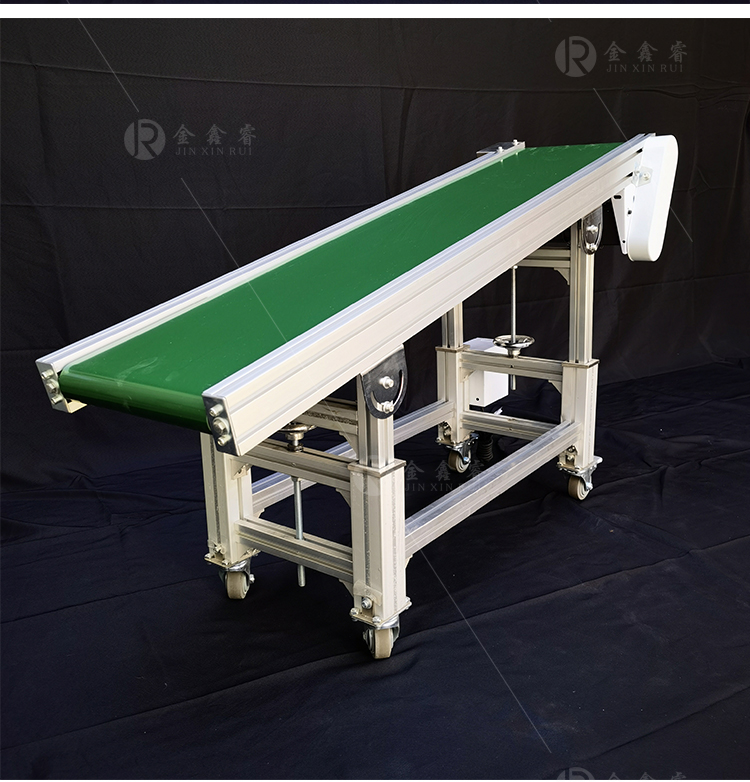 流水线输送带物流快递注塑机传送机车间传送带pvc小型皮带输送机