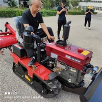 25马力果园履带旋耕机 25马力草莓起垄效果 大棚田园草莓起垄