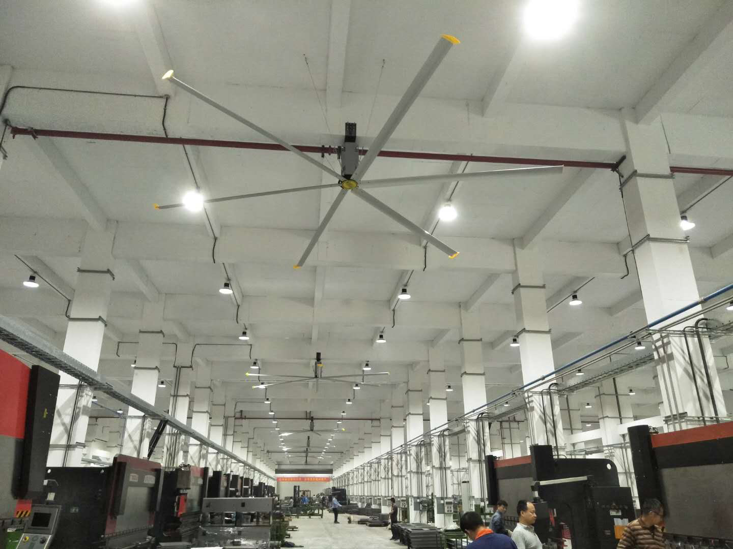 恒爽达工业低噪降温大吊扇车间节能通风大型吊扇