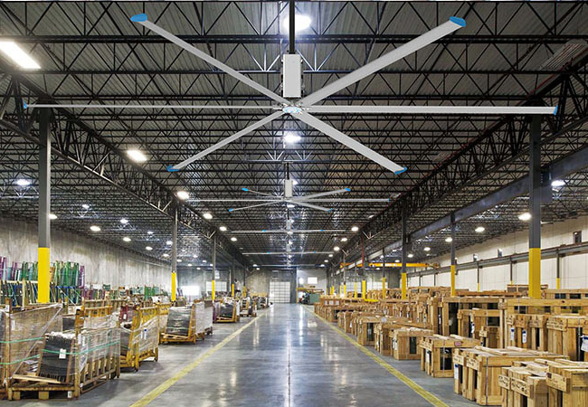 恒爽达工业节能大风扇厂房车间仓库大型吊扇