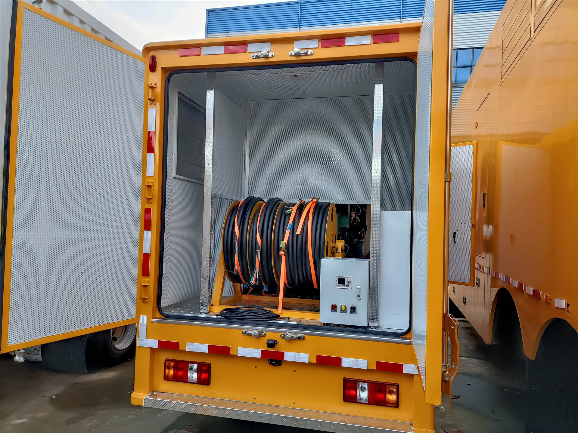 30kw应急电源车江铃顺达移动发电车户外电力保障车