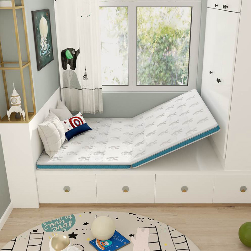 儿童榻榻米天然椰棕床垫135可三折叠拆洗硬棕垫乳胶定做棕榈定制