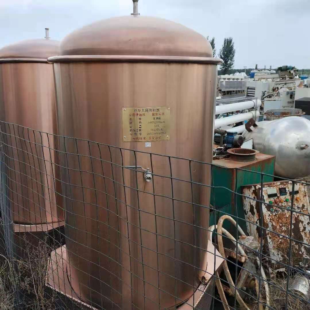 转让二手不锈钢啤酒发酵罐多台，型号齐全，随时发货