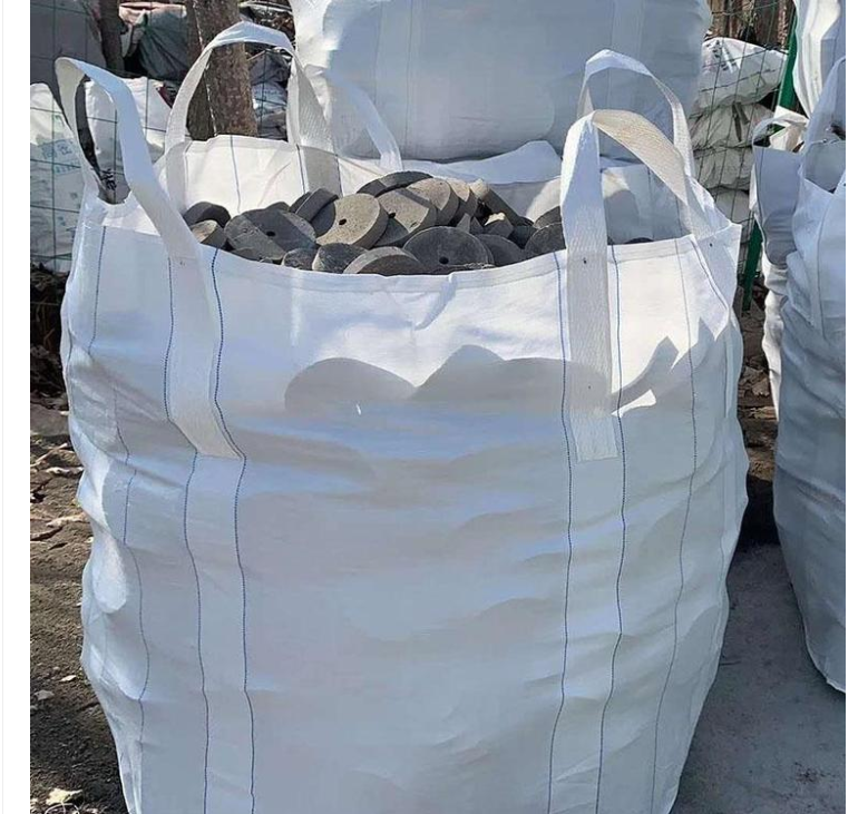 吨包袋济宁石英砂吨包袋生产厂家4吊平底大开口双径加厚吨包袋