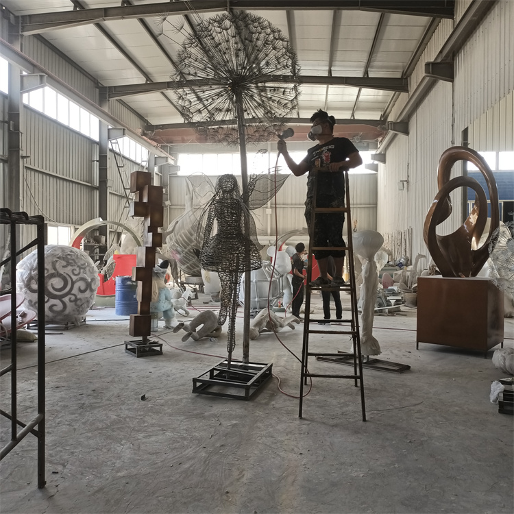 不锈钢蒲公英雕塑加工厂 欢迎在线咨询