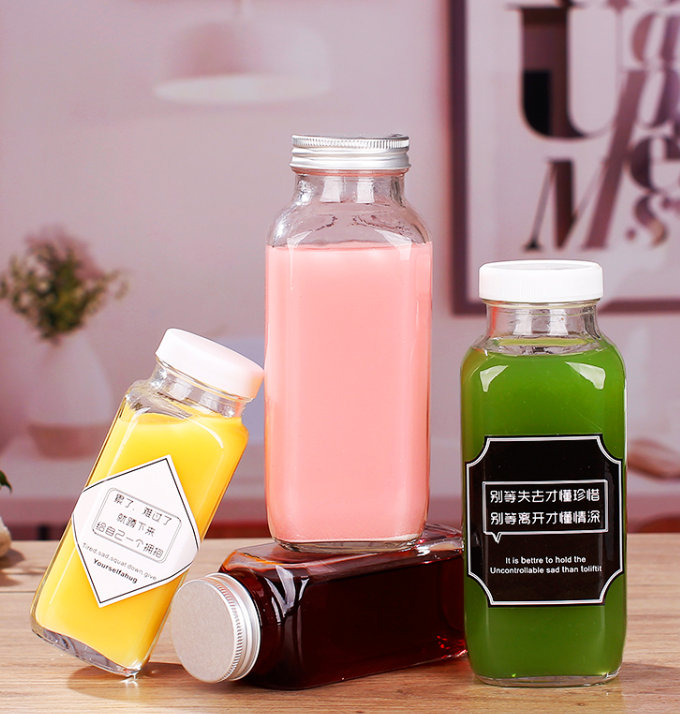 200ml250ml500ml玻璃瓶 巴氏鲜奶瓶 牛奶羊奶瓶饮料瓶可定制logo