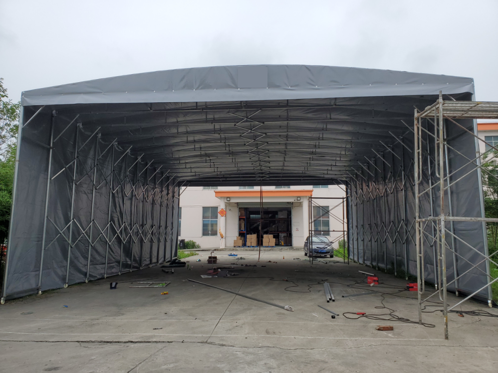 大型户外仓库移动雨棚 可折叠活动帐篷厂家