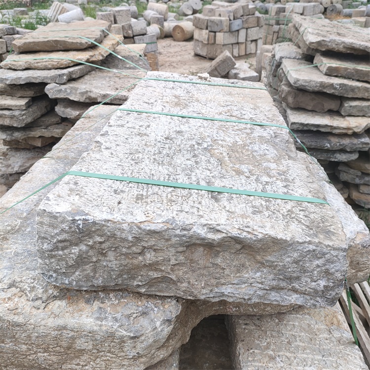 青石脚踏老石板 花岗岩老石条 老磨盘旧石磨 各种尺寸