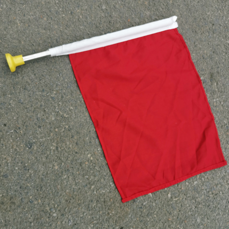 铁路用红黄绿三色信号旗磁力旗杆铁路红旗磁吸式信号旗选济宁纽威达