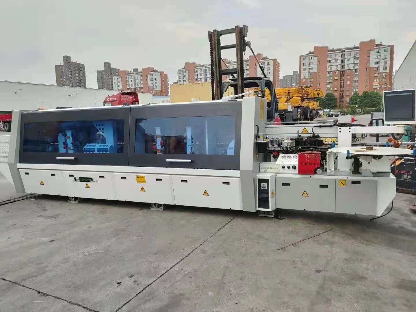 出售二手木工机械系列南兴nb6cj全自动封边机