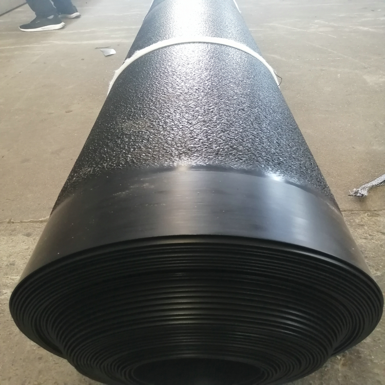 2.0HDPE膜 2.0mm双光面土工膜 单双糙面HDPE防渗膜