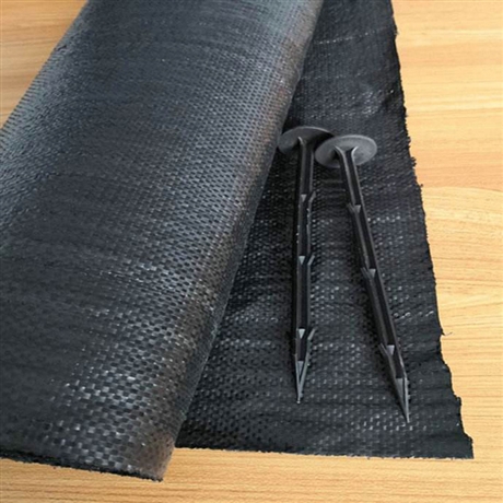 甘肃金银花园除草布 渗水除草布