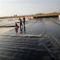 8米宽2.0HDPE土工膜 青海2毫米厚PE膜