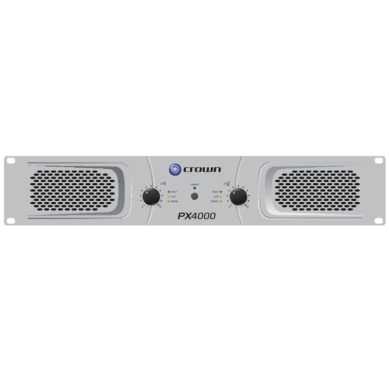 crownpx40002通道功放功率放大器功放后级功放音频功放会