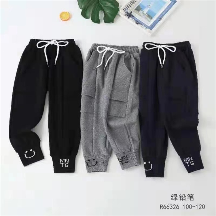 广州的纯服饰 绿铅笔童裤批发 童装尾货批发 一手货源
