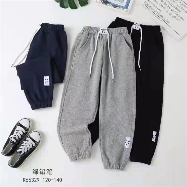 广州的纯服饰 绿铅笔童裤批发 童装尾货批发 一手货源