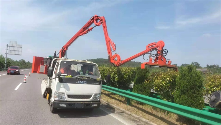 城市道路打草機 全自動邊坡綠化修剪機 多功能中分帶修剪機械