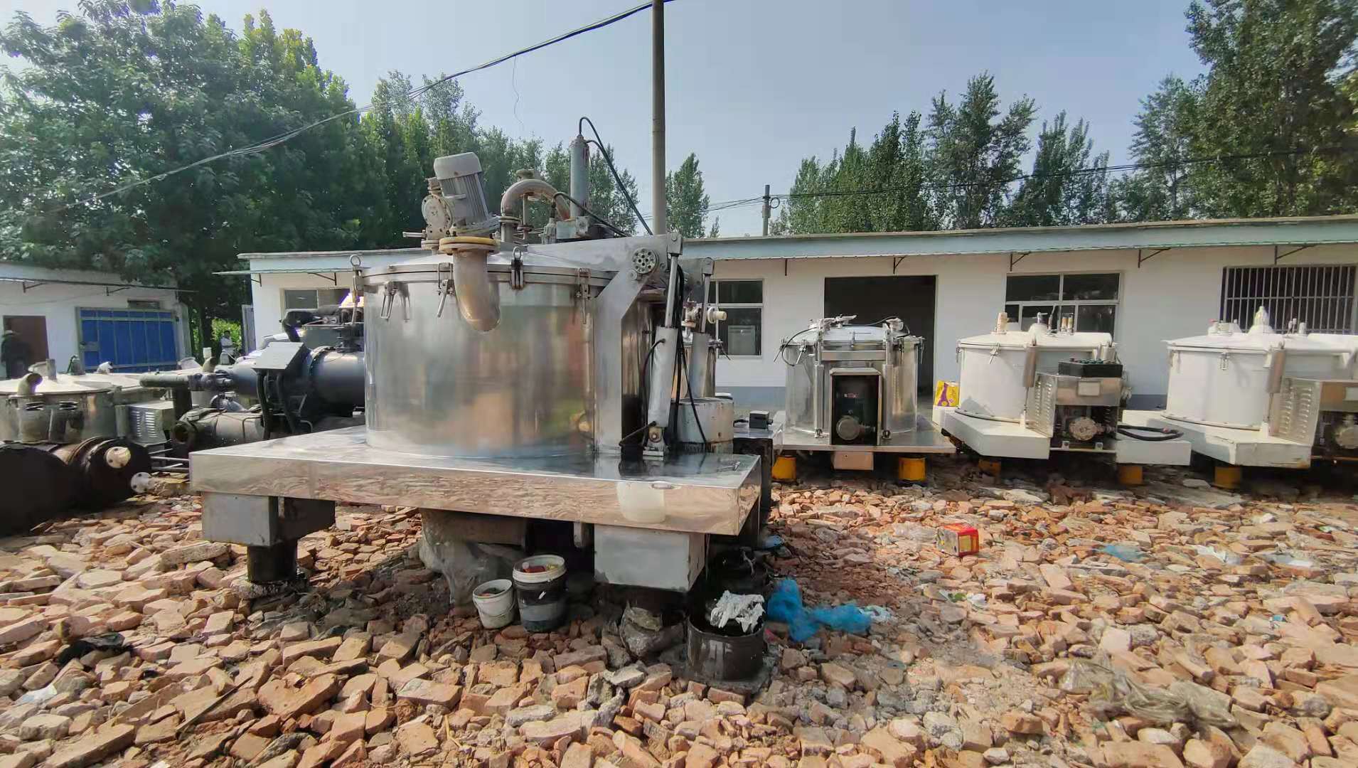 转让赛德力产lgz1600型全自动刮刀离心机2台