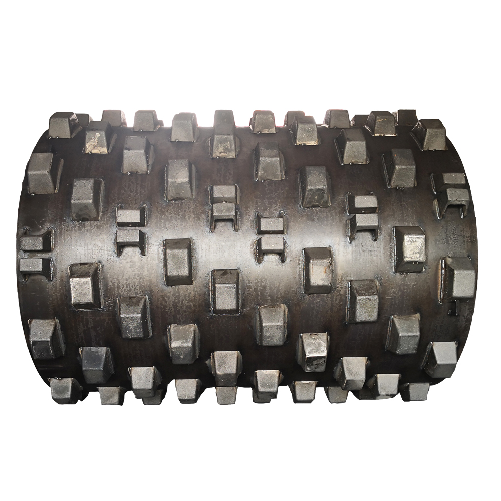 羊角碾 8吨压路机凸块 小型压实机械属具 洛阳威曼重工供应