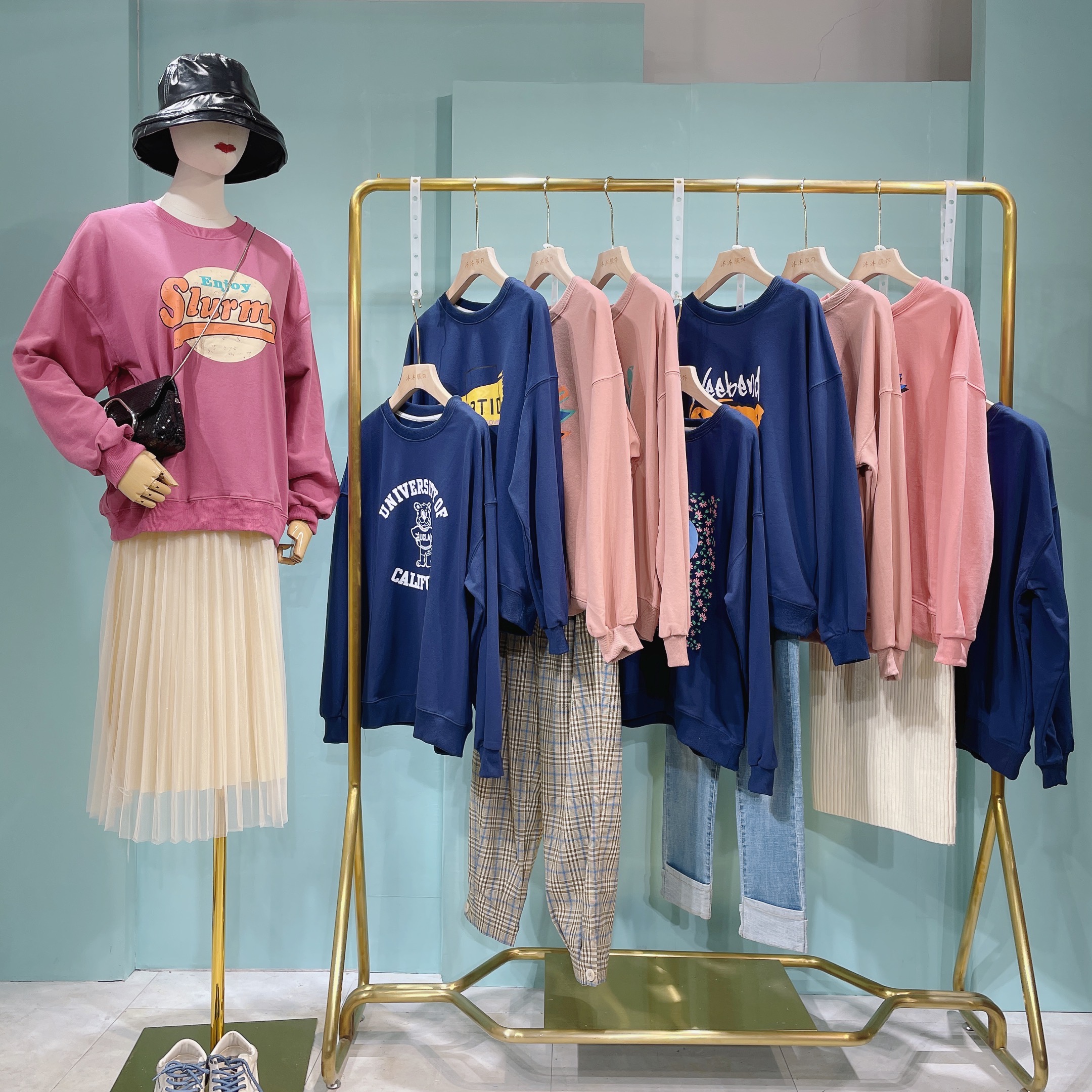 广州女装货源品牌尾货清仓奥妃雅2021撤柜新款电商直播