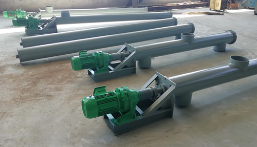 不锈钢管式称重螺旋输送机