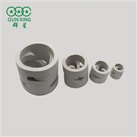 陶瓷鲍尔环填料 冷却塔吸收塔散堆填料鲍尔环  萍乡群星