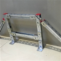 展宇单水管侧向抗震支架 固定支架 综合双向抗震支架 厂家供应