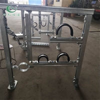 展宇轻型抗震支架 排烟风管支架 高铁隧道抗震支架 本地厂家加工