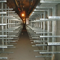 展宇综合单向抗震支架 暖通风管支架 管廊托臂抗震支架 厂家报价