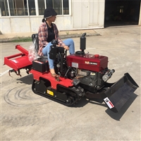 小型25马力田园耕地机 25马力座驾式履带耕地机 座驾式犁地机各种地形
