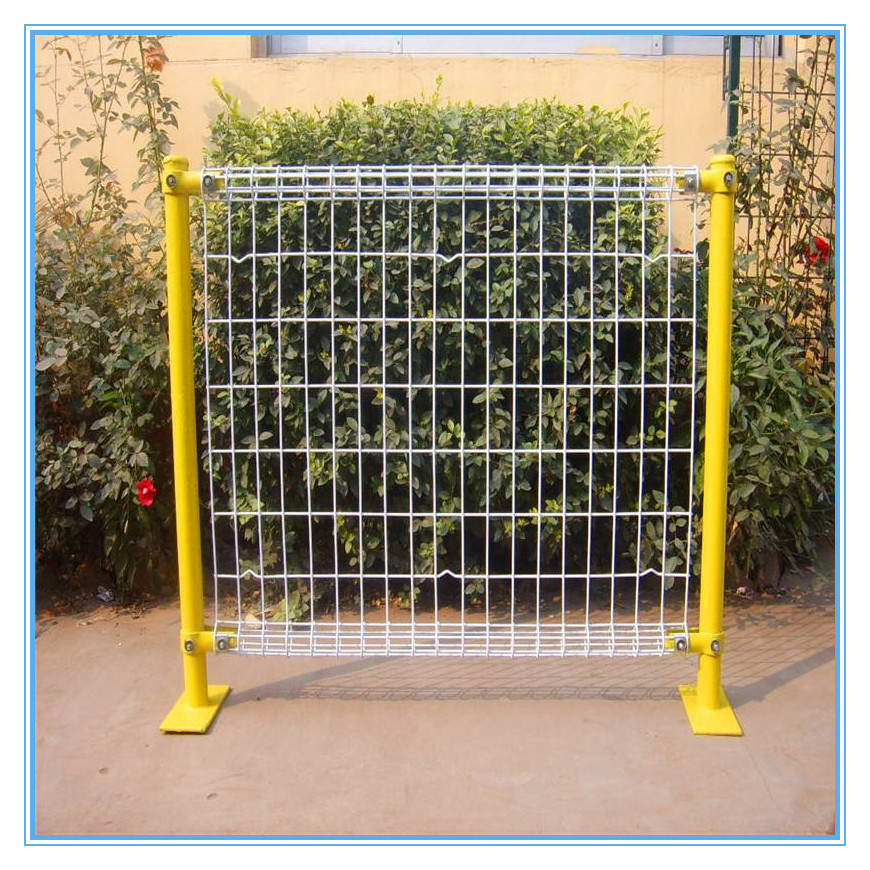 双圈护栏 公路框架护栏 加强弯护栏 车间隔离上下卷圈护栏网