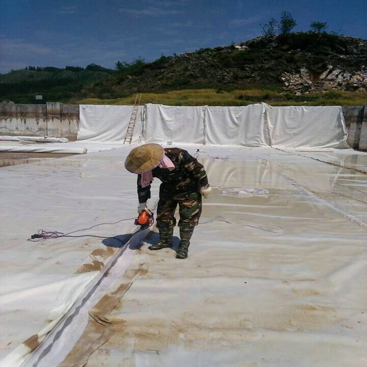 山东400gPE复合土工膜 两布一膜不透水土工布