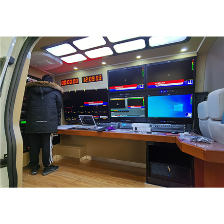 天影视通足球比赛现场导播车卫星新闻媒体直播车