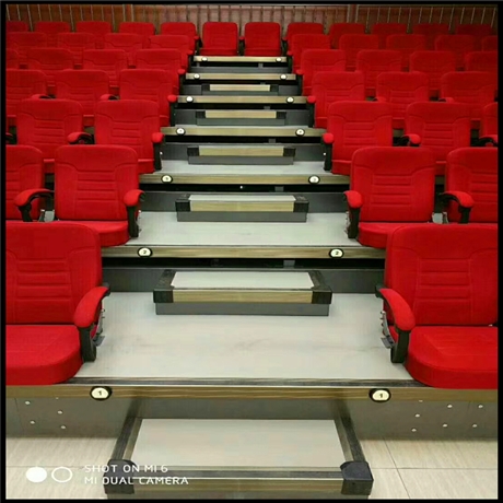 永泰定制 电影院手动固定式 伸缩看台座椅 货源充足可送货上门