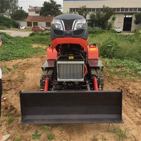 50旱地专用履带拖拉机 大棚开沟起垄拖拉机 