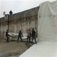 上海400g非织造布复合土工膜 两布一膜防水土工布