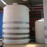 彭水原水塑料储罐 减水剂塑料储罐 白色PE塑料大白桶实物图片