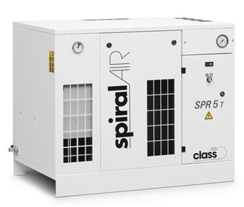 博莱特无油涡旋空压机SPR5 可选带储气罐一体机3.7kw0.4立方