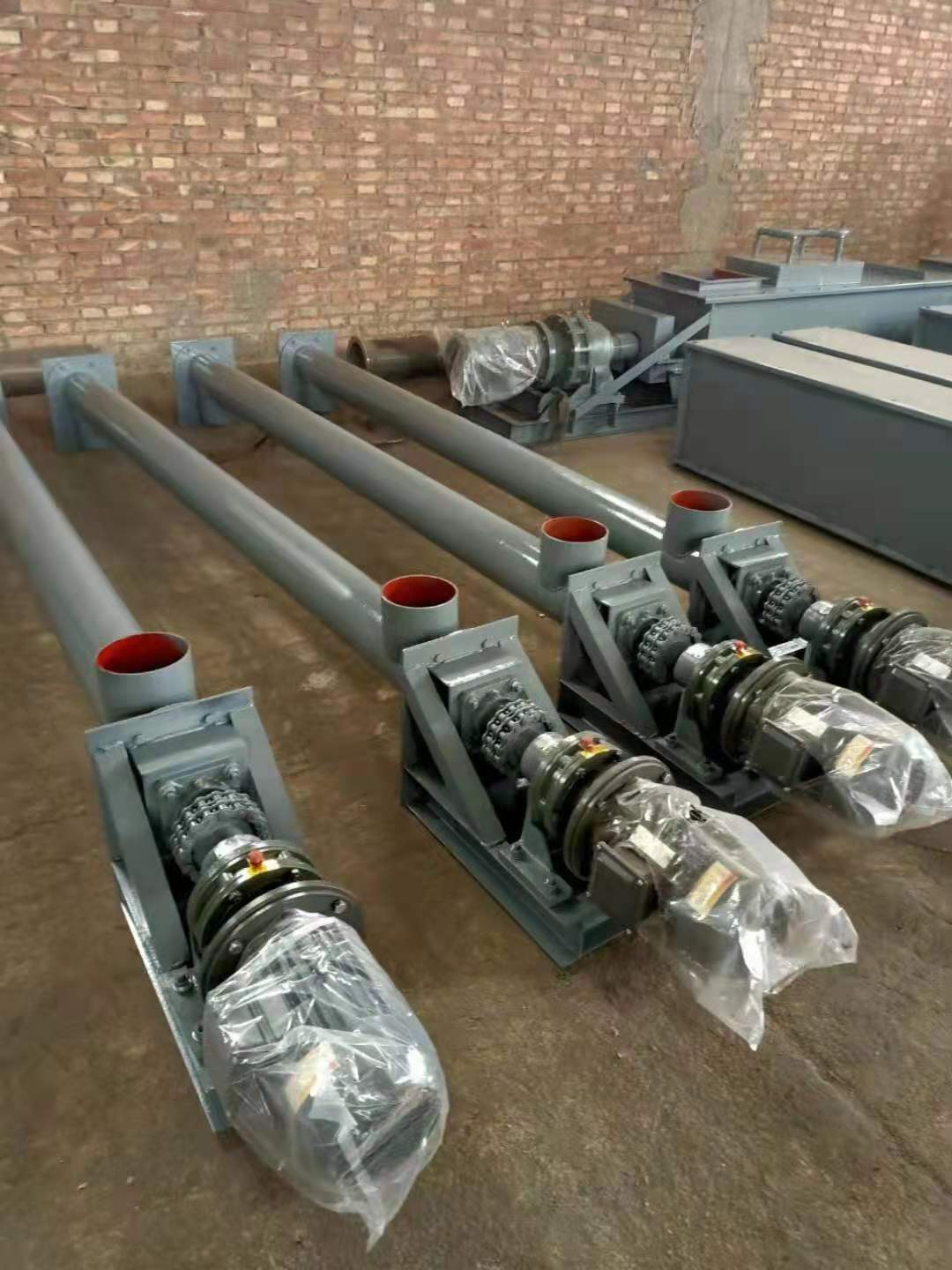 圆型螺旋输送机 管式螺旋输送机 绞龙上料机厂家直营