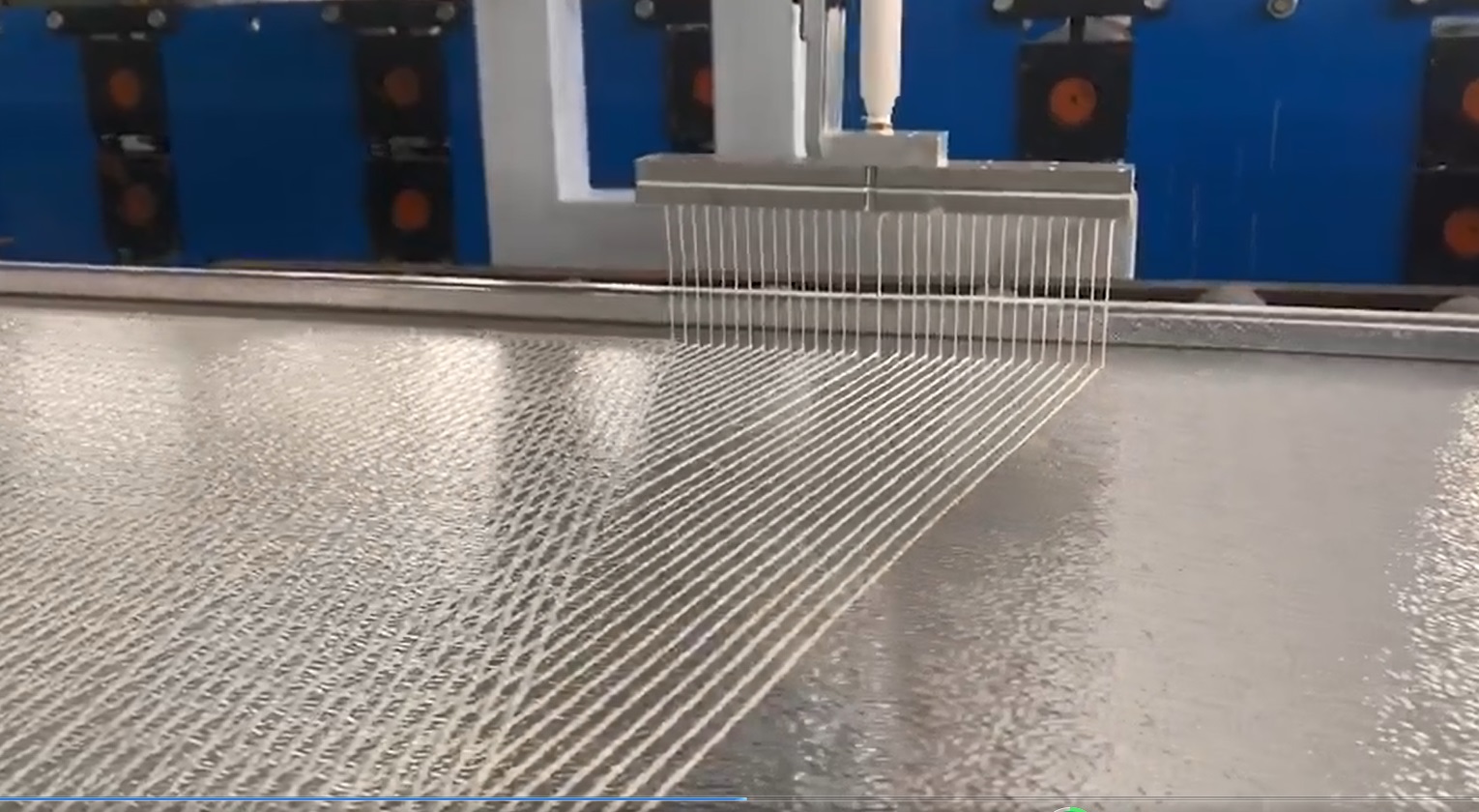 蜂窝板淋胶机蜂窝板生产线淋胶机定制