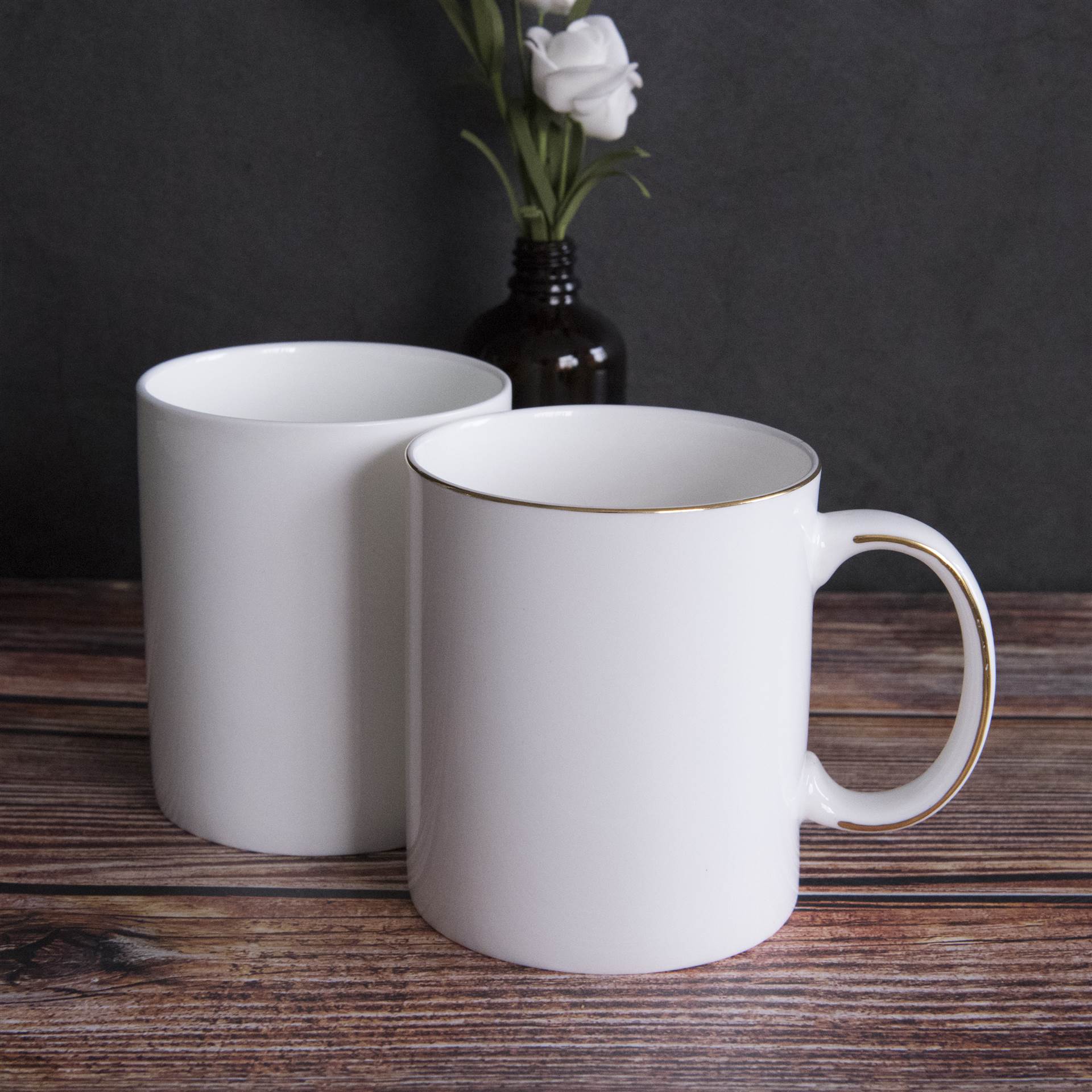 骨瓷实用礼品陶瓷杯子情侣北欧风马克杯带勺创意家用茶